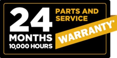 24months parts service warranty logo Mobile