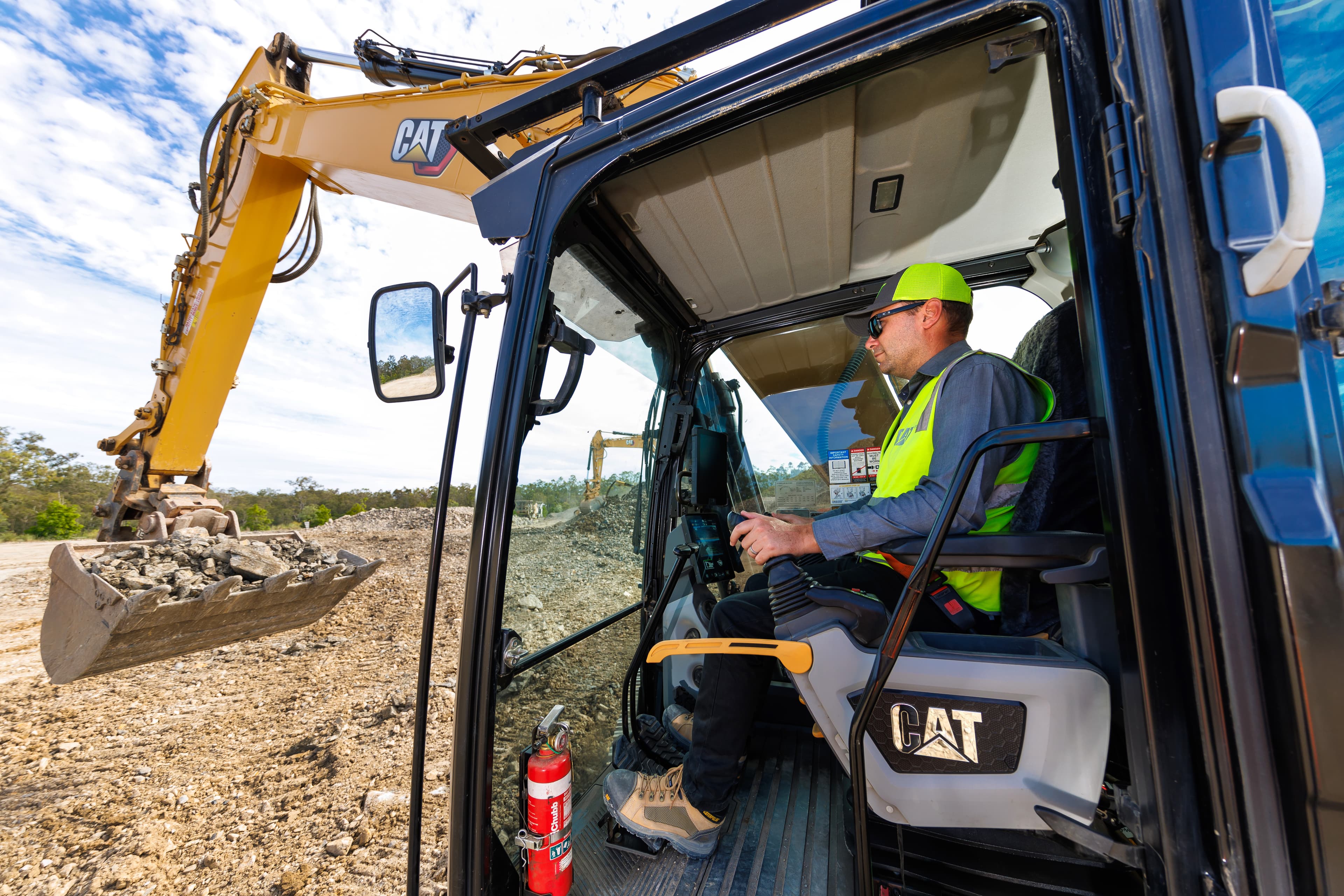 Cat Next Generation Machine Excavator Operator