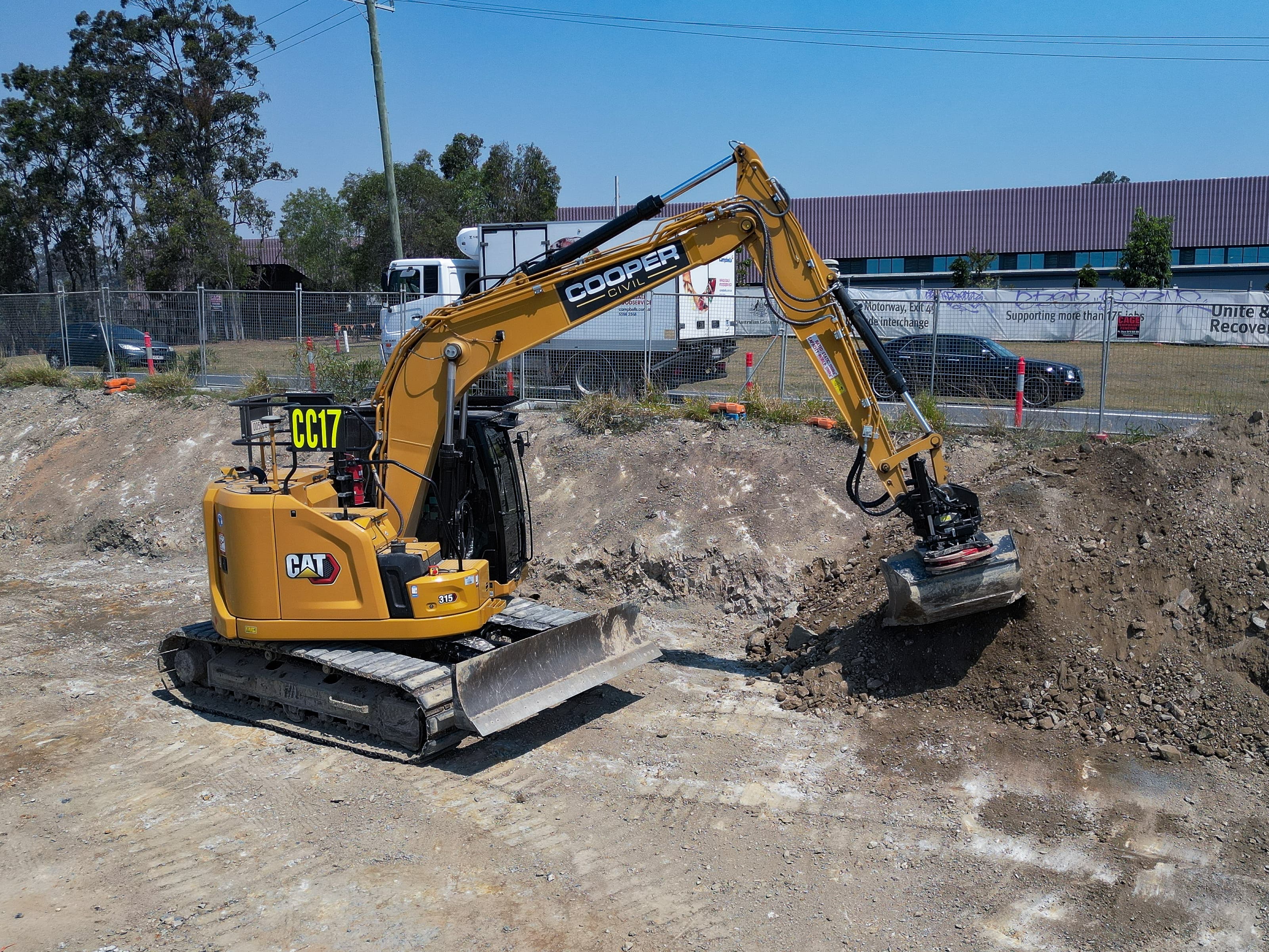 Cooper Civil Cat Machine